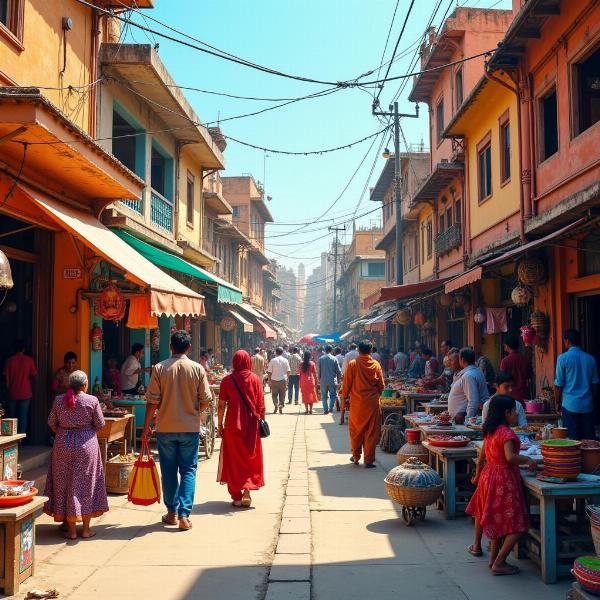 West Side Street in India