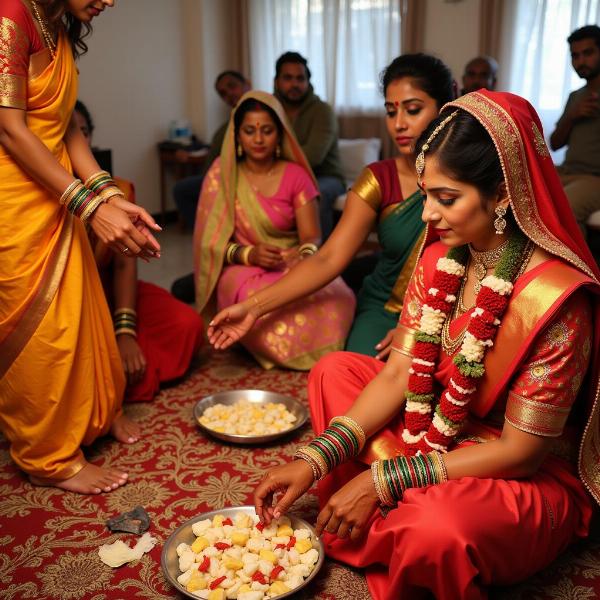 A traditional Indian ceremony