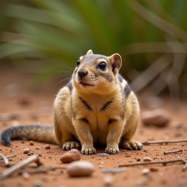 African Ground Squirrel Xerus