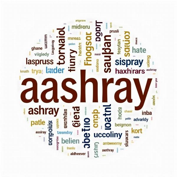 Synonyms of Aashray in Hindi