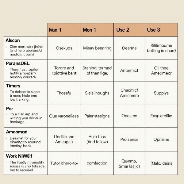 Comparing Amooman Synonyms