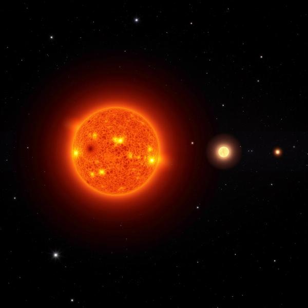 Antares Red Supergiant Compared to the Sun