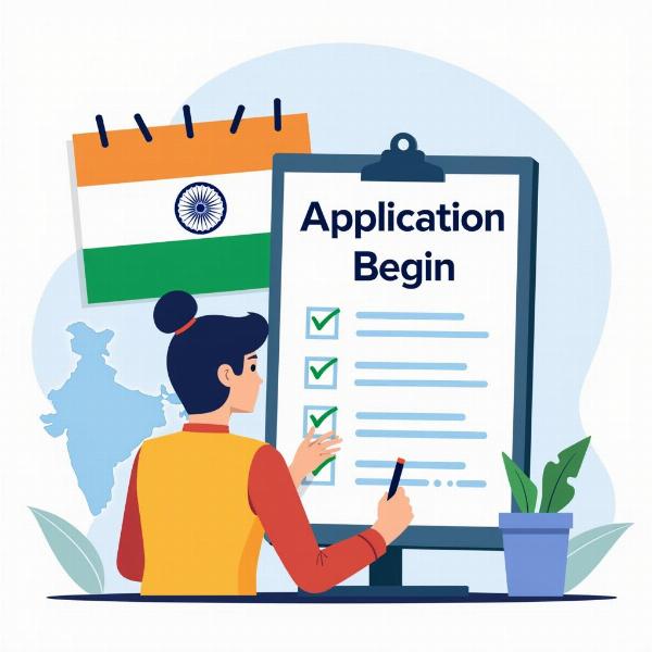 Application Process Starting in India