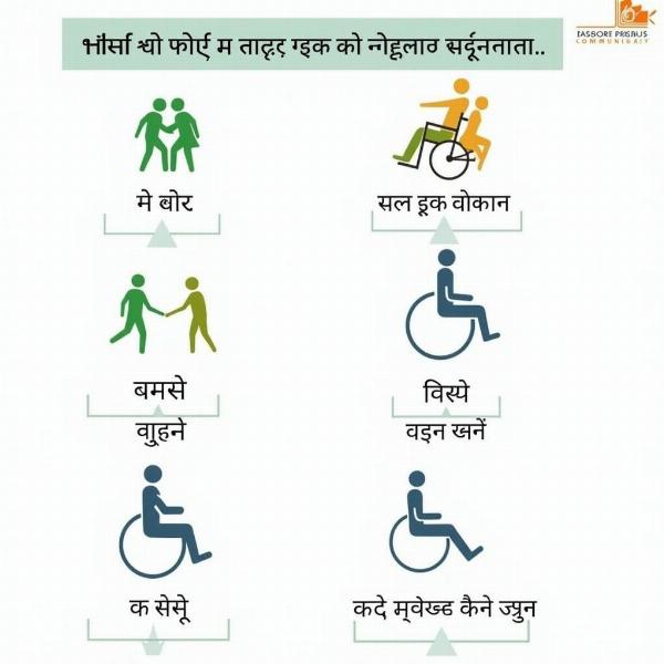 Respectful Hindi Terms for Disability