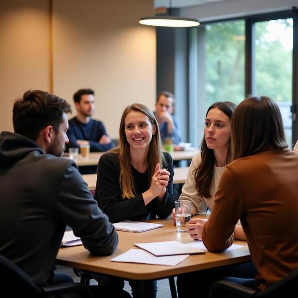 Academic Discussion in a University