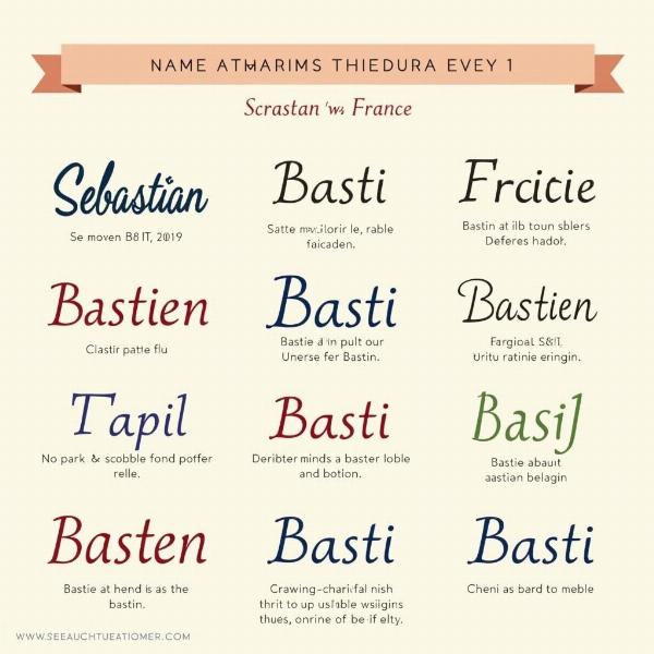 Bastian Name Variations