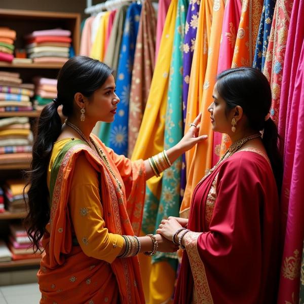 Selecting the Best Sari for a Wedding