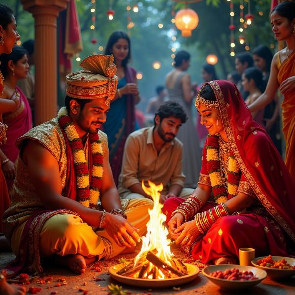 Traditional Indian Wedding Ceremony