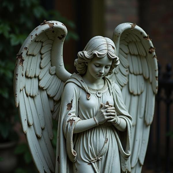 Broken Angel Statue Depiction