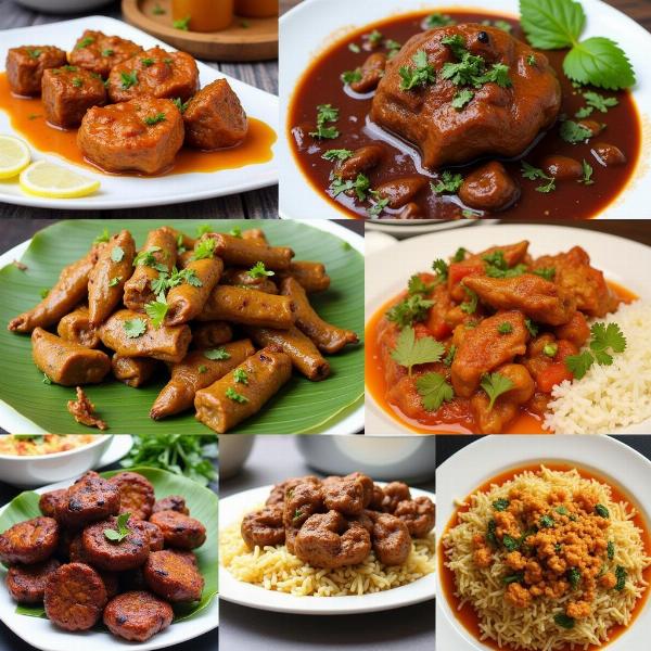 Variety of Buffalo Meat Dishes in India