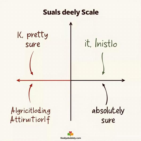 Certainty Scale - Pretty Sure vs. Absolutely Sure