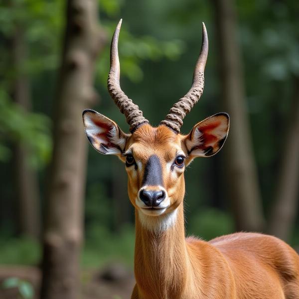 Four-horned antelope in India