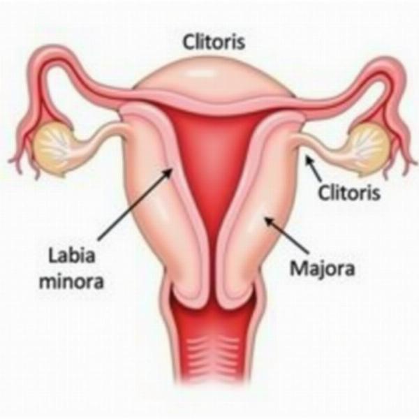 Clitoral Hood Anatomy Diagram