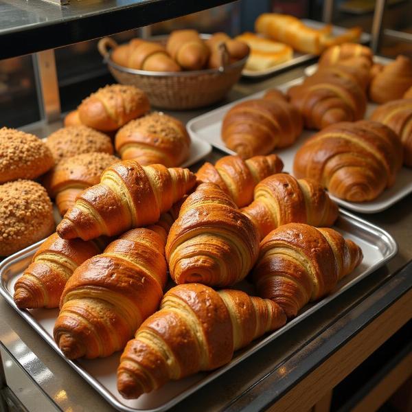 Croissants in Indian Bakeries