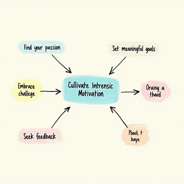 Cultivating Intrinsic Motivation Mind Map