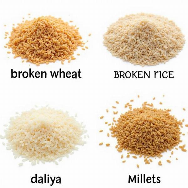 Different Types of Daliya