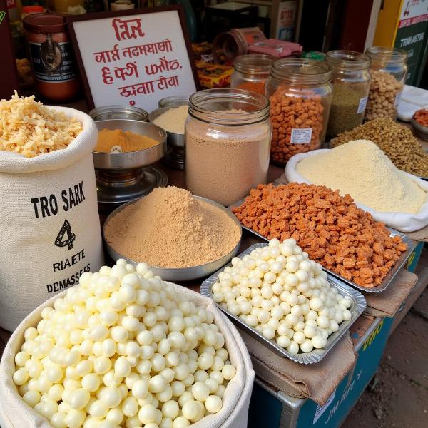 Dehydrated onions in Indian market