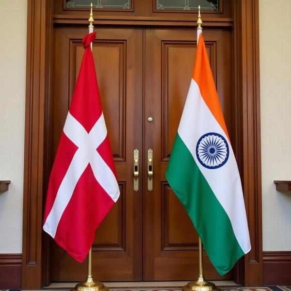 Denmark Flag in Indian Context