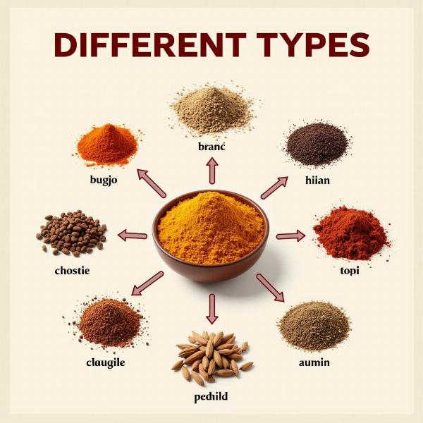 Different Types of Indian Spices