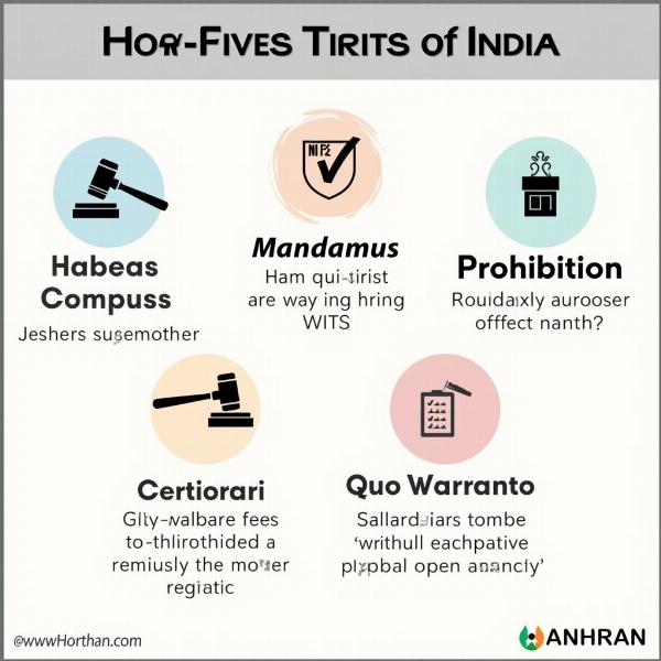 Different Types of Writs