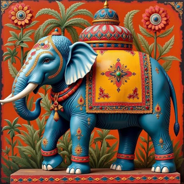 Elephant in Indian Art