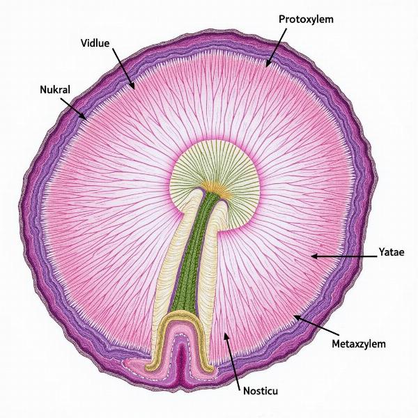 Endarch Microscopic View