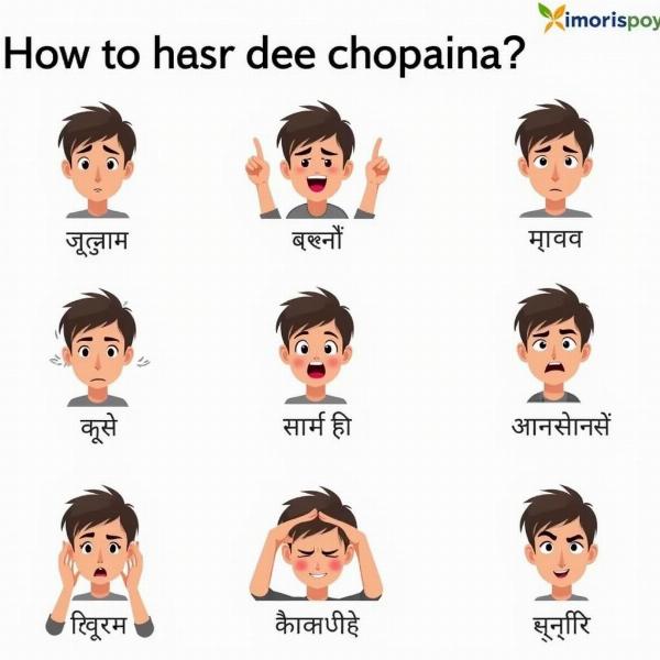 Expressing Emotions in Hindi