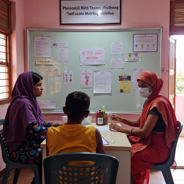 Family planning clinic in India