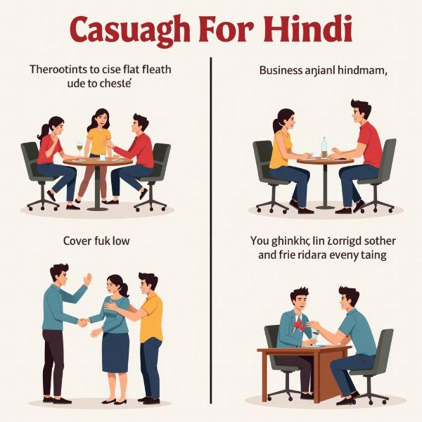 Formal vs. Informal Hindi Conversation