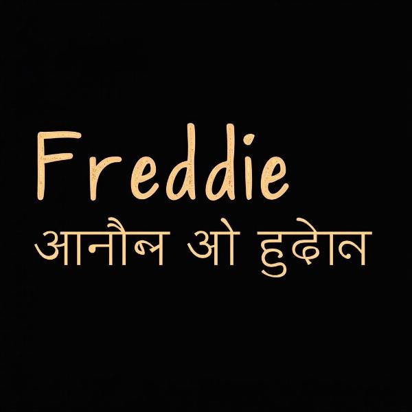 Freddie: Name Meaning in Hindi - Peaceful Ruler