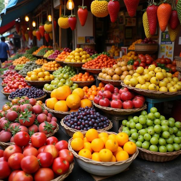 Fruit Market in India