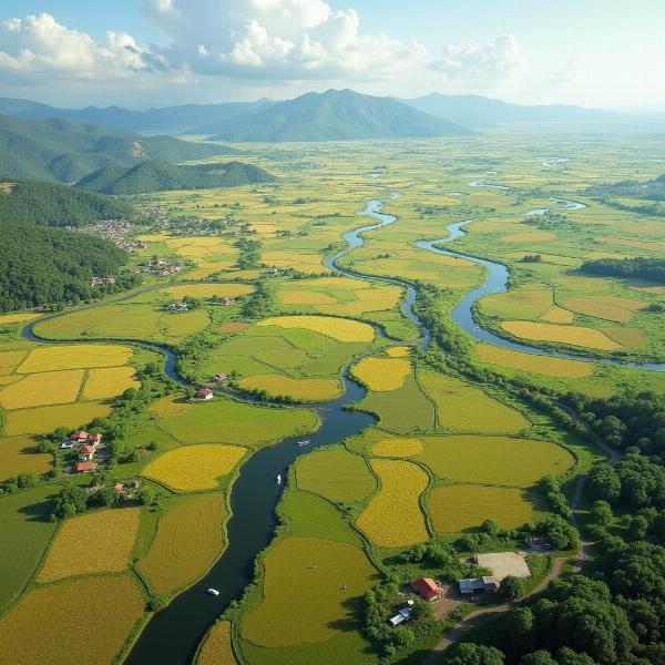 Ganges Plains in India