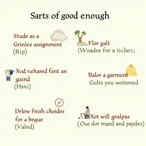 Examples of Good Enough in Hindi