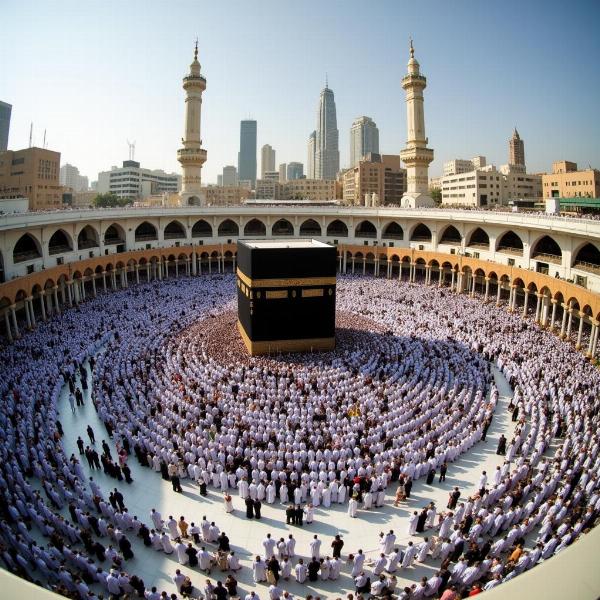 Hajj pilgrimage in Mecca