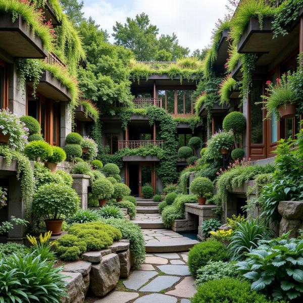 Terraced Hanging Garden Design