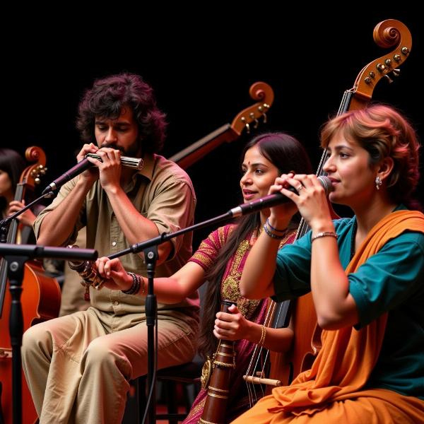 Harmonica in Indian Music Fusion