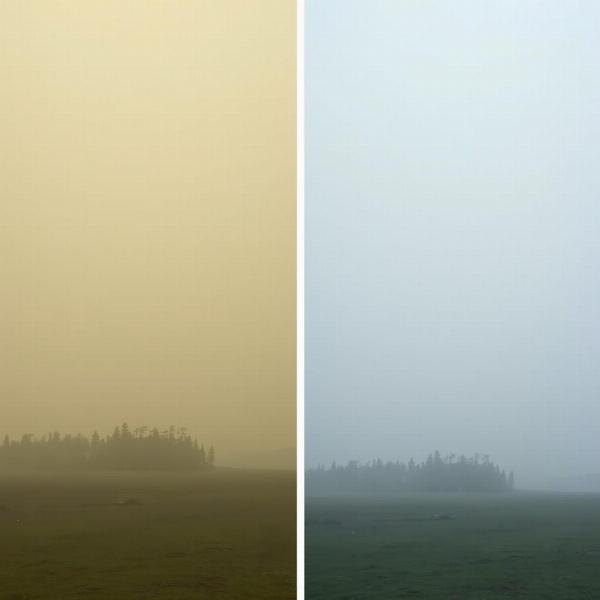 Comparing Haze and Fog