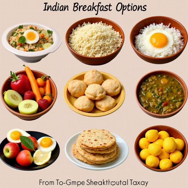 Healthy Indian Breakfast