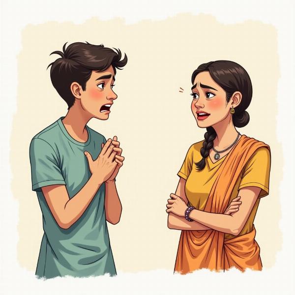 Hindi Conversation Expressing Displeasure