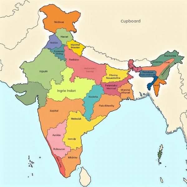 Regional Variations in Hindi Words for Cupboard