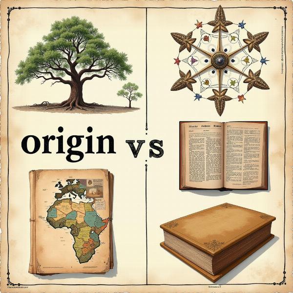 Origin in Different Contexts