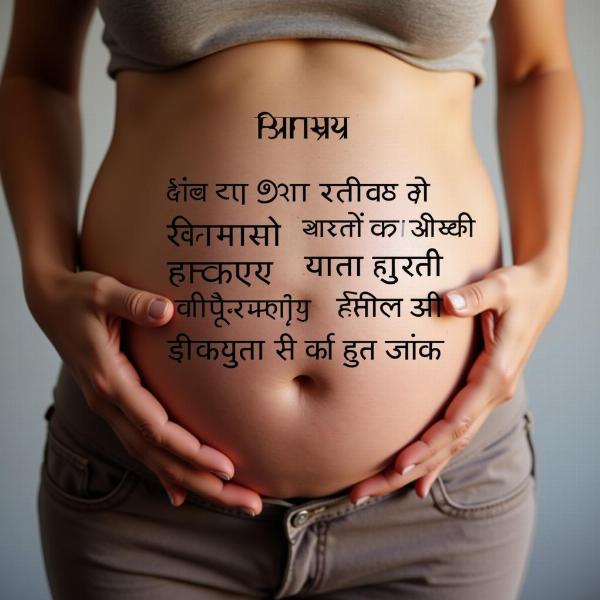 Hindi Words for Pregnancy and Conception