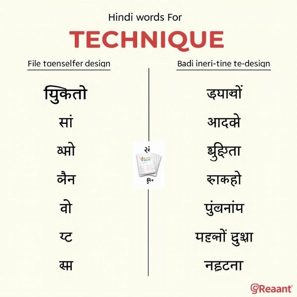 Hindi Technique Translation