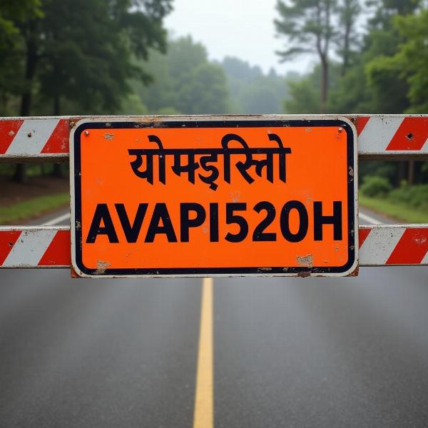 Hindi word for Barrier - Avarodh