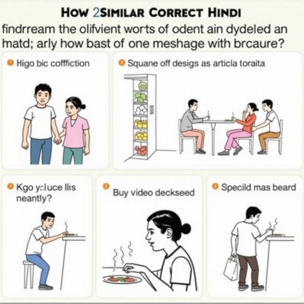 Hindi Words with Subtle Differences