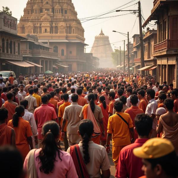 Hindu Temple Festival