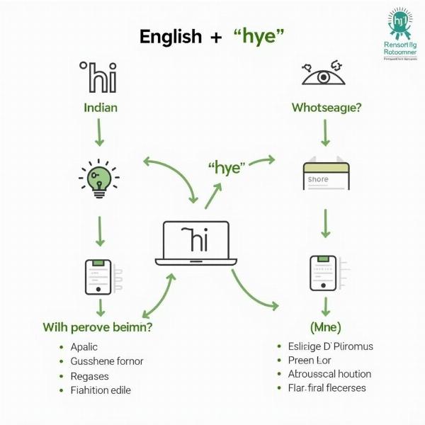 Evolution of Hye from English to Hindi