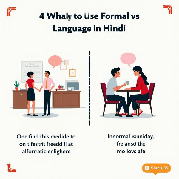 Formal vs. Informal Usage in Hindi