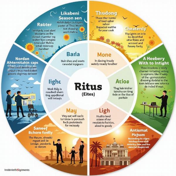 Six Seasons of Indian Calendar