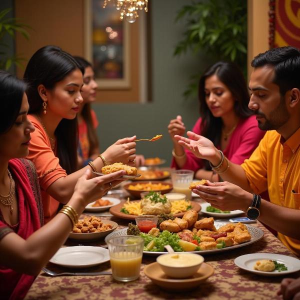 Indian Feasting Etiquette